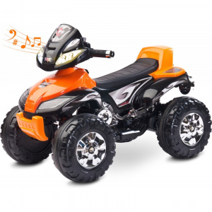 Caretero ATV Electric Toyz Quad Cuatro 6V Orange