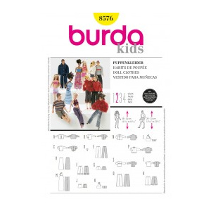Burda Style Imbracarea unei papusi-haine pentru papusa 8576