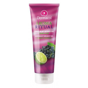 Dermacol Gel de dus Aroma Ritual, Grape and Lime, 250 ml