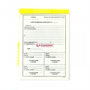 GoldPaper Ordin de deplasare