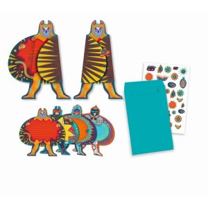 Djeco Felicitari / Invitatii Supereroi