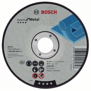 Bosch Disc de tăiere drept Expert for Metal A 30 S BF, 115 mm, 22,23 mm, 2,5 mm