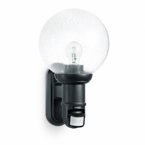 Steinel Aplica cu senzor L560S, neagra, 140°, 12m, E27