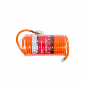 MTX Furtun de aer spiralat, lungime 5m, cu legaturi rapide FMG-570029