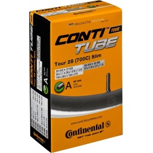 Continental Camera Bicicleta, Tour 28, Slim A40