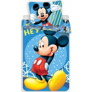 Sun City Set MIckey Hey 140x200 + 70x90 albastru