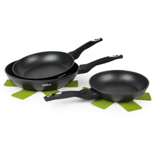 Excelsa Set 3 tigai Ecoenergy -, Negru