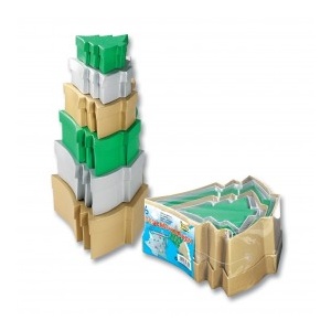 Folia Set de 6 cutii colorate Bradut