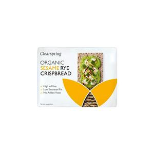 Clearspring Paine Crocanta de Secara cu Susan Eco 200gr