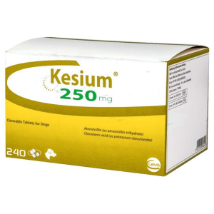 Ceva Sante KESIUM 250 MG (Amoxy + Acid Clavulanic) - 8 Tablete masticabile
