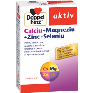 Doppelherz Calciu Magneziu Zinc Seleniu (30 tablete)