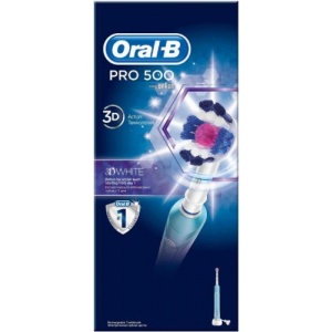 Oral-B Periuta electrica PRO 500 3D (Alb)