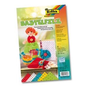Folia Set 5 coli fetru perforat Universal