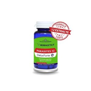 Herbagetica Parasites 12 detox forte 60cps