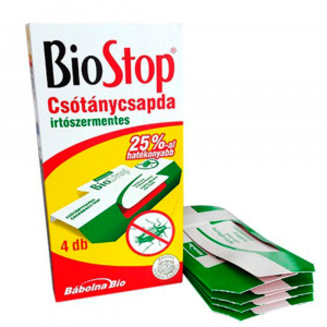 Babolna Bio Capcana pentru gandaci BioStop - set 4 buc.