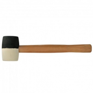 Strend Pro Ciocan cauciuc HM232 680g, gumat, maner de lemn