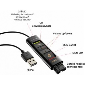 Plantronics Adaptor DA 80 USB (201852-02)