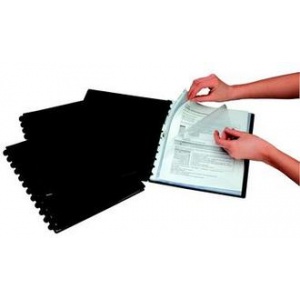 Aurora Dosar de prezentare cu 20 folii Adoc - coperta neagra 5825.700