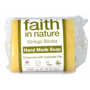 faith in nature Sapun Natural cu Ginkgo Biloba 100g