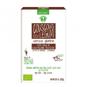 Probios Cuscus din naut si linte rosie 250g