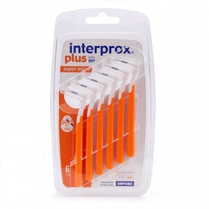 Dentaid Perii interdentare Interprox Plus 2G Supermicro - 6 bucati