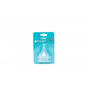 U-Grow Set 2 tetine A-1028S cu Gat Larg S, Silicon