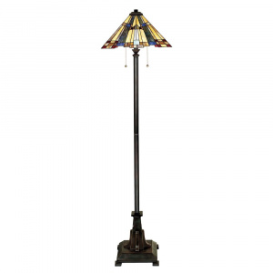 Quoizel INGLENOOK Tiffany, bronz, QZ/INGLENOOK/FL