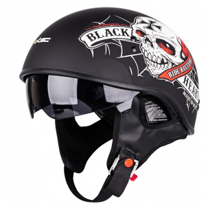 W-Tec Casca moto V535 Black Heart