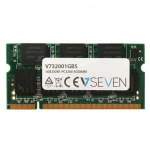 V7 1GB DDR1 PC3200 - 400mhz SO DIMM Notebook Memory Module -V732001GBS