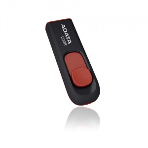 A-Data C008 Classic 64GB Black/Red AC008-64G-RKD