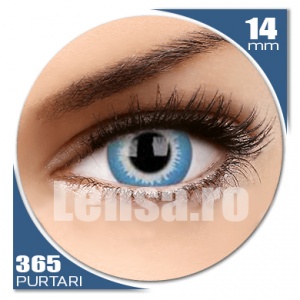 Phantasee Fancy Blue Elf - 360 purtari (2 lentile/cutie)