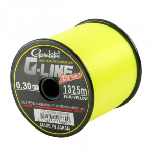 Gamakatsu G-LINE ELEMENT YELLOW 026MM/4,80KG/1820M