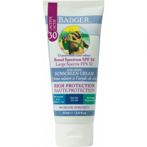 Badger Crema protectie solara spf 30, fara miros, 87 ml