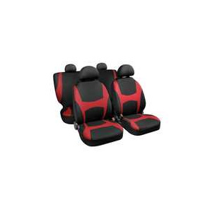 Lampa Capri stretch-fit 8buc - Negru/Rosu
