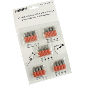 Mannesmann Set biti 20 piese M298-20