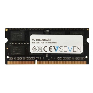 V7 8GB DDR3 PC3-10600 - 1333mhz SO DIMM Notebook Memory Module -V7106008GBS