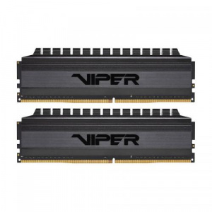 Patriot Memory Viper 4 Blackout 16GB, DDR4-3000MHz, CL16 PVB416G300C6K