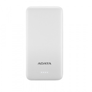 A-Data T10000 , 10000mAh, 2x USB, White AT10000-USBA-CWH