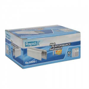 Rapid Capse 28 9 mm galvanizate alb divergente 5x1.000 cutie