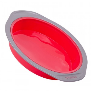 Peterhof Forma pentru tort din silicon PH-12852 rotunda, rosu