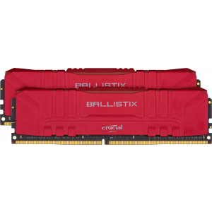 Crucial Ballistix 32GB Kit (2 x 16GB) DDR4-3600 Desktop Gaming Memory (Red) BL2K16G36C16U4R