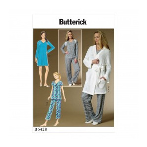 Butterick Tipar pijama dama 6428