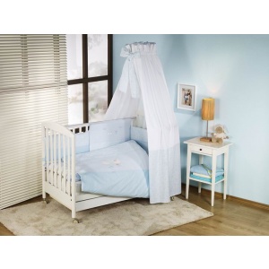 Nino Set lenjerie de pat cod 4BB El Amor Blue