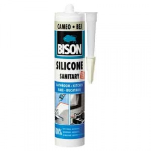 Bison Etanseizant Silicon Sanitar bej 280 ml