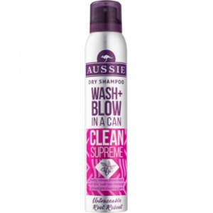 Aussie Wash+ Blow Clean Supreme sampon uscat 180 ml