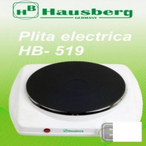 Hausberg Plita electrica 1Q - HB 519, 1500 W