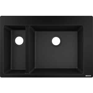 Hansgrohe S510-F635 SilicaTec 180/450 41.5x77x19cm graphite black