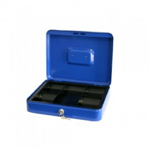 Strend Pro Caseta bani CashBox, 250x180x90 mm, albastra