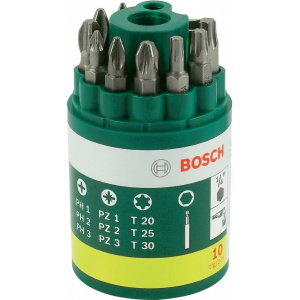 Bosch Set de biti cu prindere 1/4 2607019452