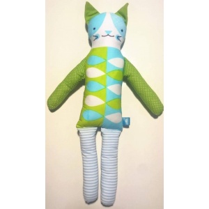 U-Grow Jucarie Textila Print Doll 36 cm